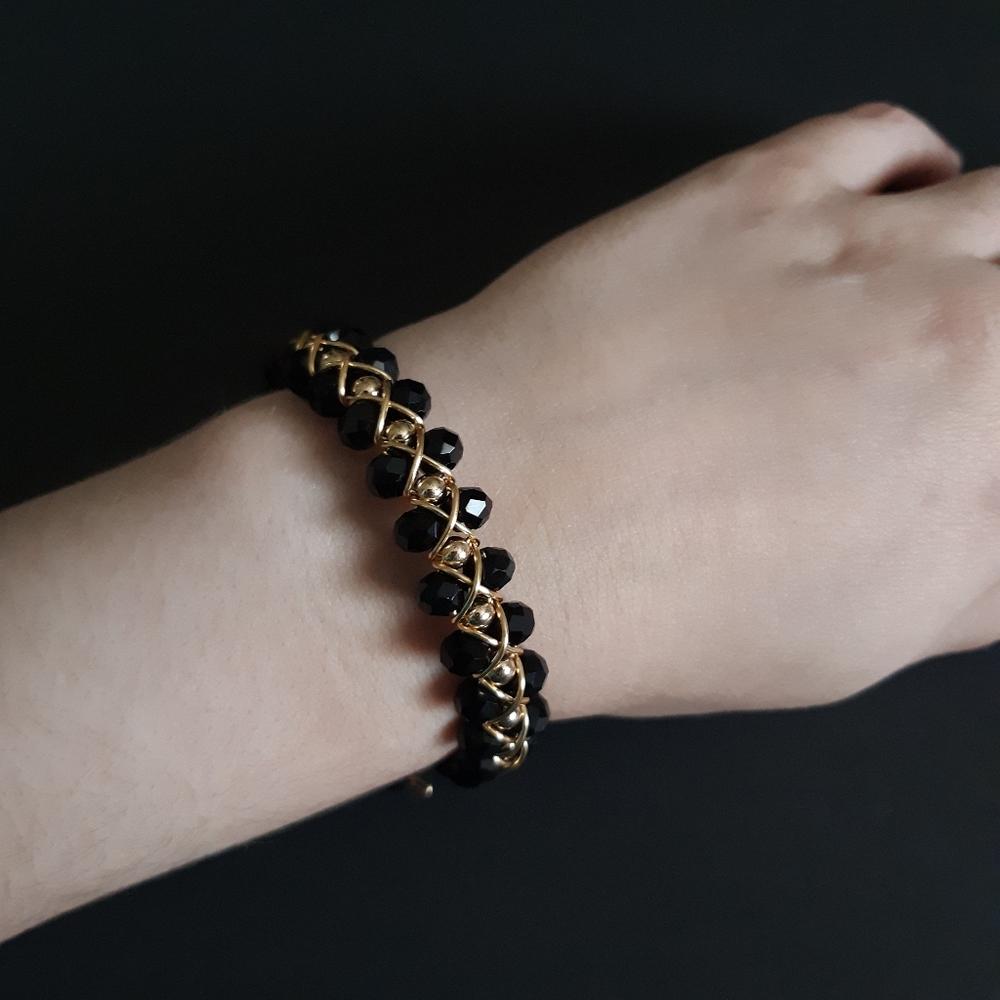 Beaded Wire Bracelet